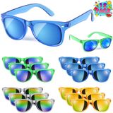 Óculos De Sol Rugort Kids Age 3-8 Com Proteção Uv400, 12 Pacotes