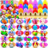 Ovos De Páscoa Pré-preenchidos Kiss Monkey 75 Unidades Com Brinquedos Para Crianças