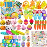 Brinquedos Para Encher Ovos De Páscoa Yoaushy 118 Unidades Para Lembrancinhas Infantis