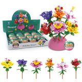 Ovos Cheios De Toy Auryee Com Blocos De Jardim De Flores Diy De 3 A 10 Anos