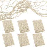 Rede Decorativa Para Peixes Fishnet Aodaer Natural Cotton X6