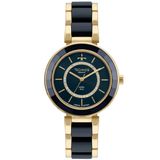 Relógio Technos Feminino Ref: 2036mkp/1a Cerâmica Dourado