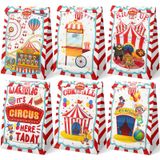 Bolsas De Lembrancinhas Hapibidesign Circus Theme - 24 Unidades