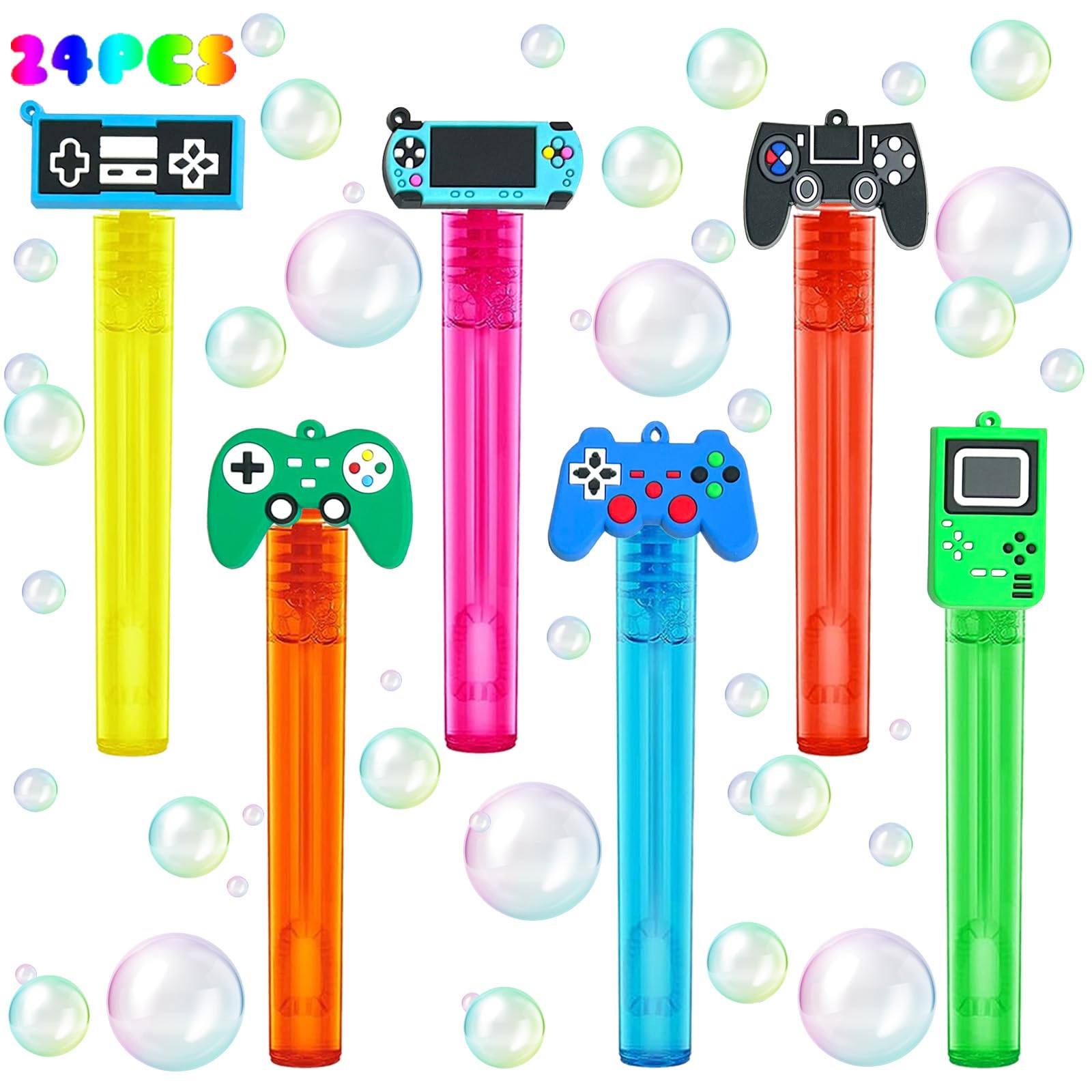 Lembrancinhas De Festa De Videogame Bubble Wands Uoyoi Para Crianças 24 Horas