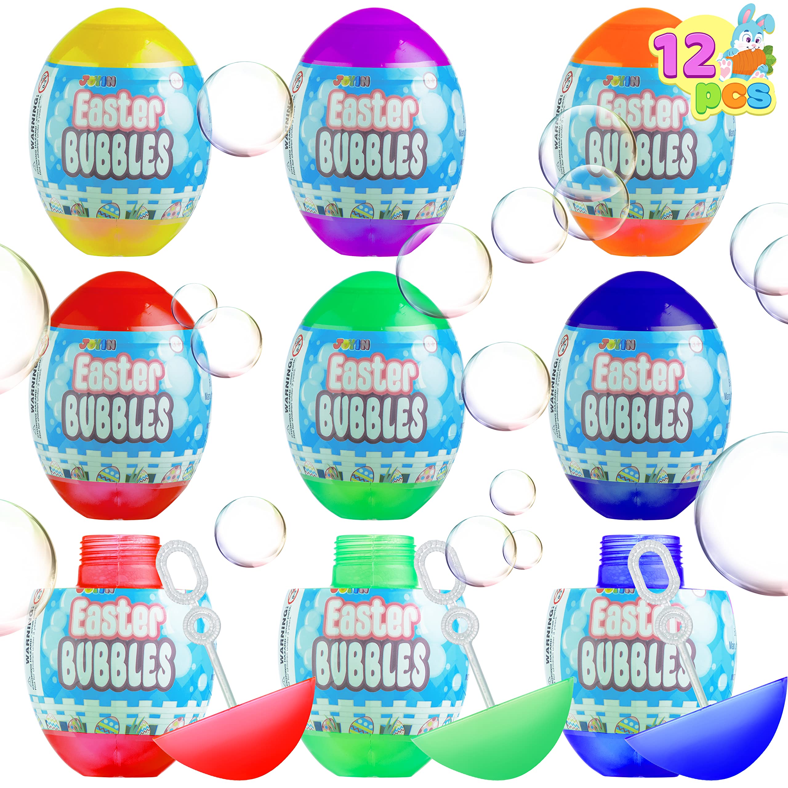 Easter Egg Bubbles Wands Joyin 12 Para Lembrancinhas De Festa Infantil