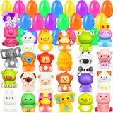 Brinquedos Squishy Slow Rising Pré-preenchidos Com Ovos De Páscoa, 24 Unidades