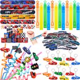 Conjunto De Lembrancinhas De Festa Keleno 98 Unidades De Suprimentos De Aniversário Para Carros De Corrida