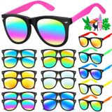 Óculos De Sol Ginmic Kids Neon Party Favors Uv400 Protection