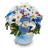 Conjunto De Presentes Para Bebês Nikki&#39;s Gift Baskets Deluxe Baby Blossom Boy
