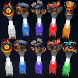 Luzes De Dedo Led Monster Truck Party Favors 36 Unidades