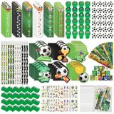 Party Favors Ulema, 216 Peças Com Tema De Futebol, Suprimentos De Aniversário Para Crianças