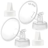 Acessórios Para Bomba De Mama Maymom Flange De 16 Mm Com Válvula De Bico De Pato