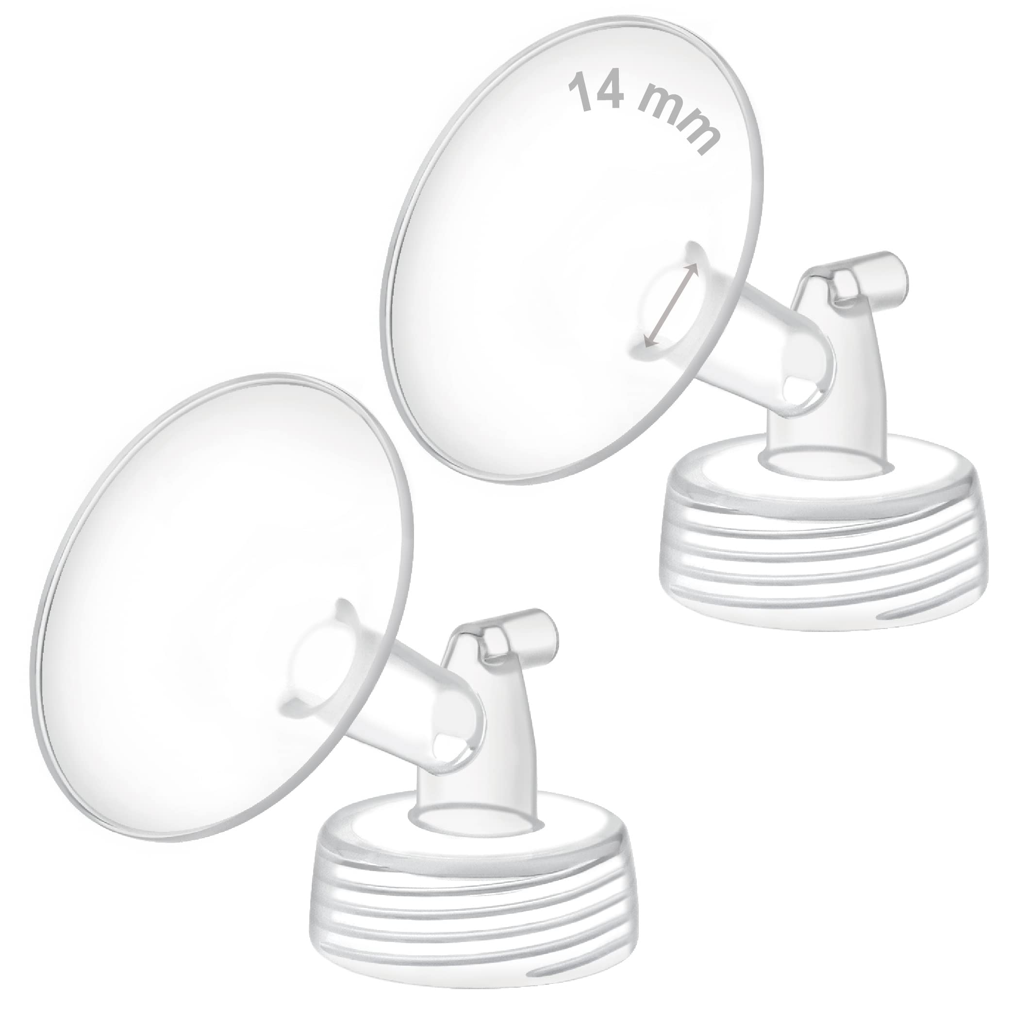 Flange Maymom Wide Neck 14 Mm Para Bombas Spectra S1/s2