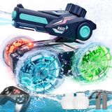 Carro Rc Lehoo Castle Amphibious 4wd Com Pistola De Água Para Crianças De 8 A 12 Anos