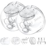 Conjunto De Copos Coletores De Leite Para Bomba De Mama Momcozy S12 Pro/s9 Pro