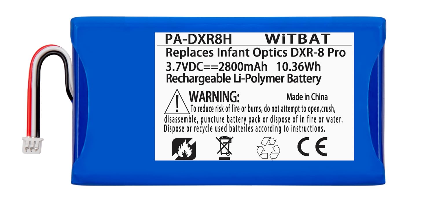 Bateria De Reposição Lp Para Infant Optics Dxr-8 Pro