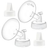 Acessórios Para Bomba De Mama Maymom Flange De 13 Mm Com Válvula De Bico De Pato