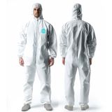 Hazmat Suits Andes Safety Heavy Duty, Descartável Para Corpo Inteiro