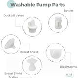 Breast Nipple Shield Zomee Flex Latch Assistance 17 Mm, Pacote Com 2