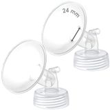 Peça De Bomba Maymom Wide Neck Para Bombas Spectra S1/s2 De 24 Mm
