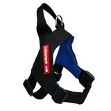 Peitoral Estriado Para Cachorro - Tamanho G - Preto