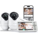 Monitor De Bebê Dr.care Vistaview Lite Smart Wifi Com 2 Câmeras