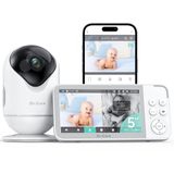 Monitor De Bebê Dr.care Vistaview Smart Wifi 2k Camera 5"