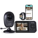Monitor De Vídeo Para Bebês Envilink Smart 1080p Com Tela De 2,8 Polegadas