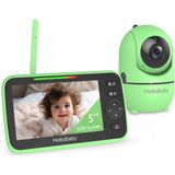Monitor De Vídeo Para Bebês Hellobaby Upgrade 5" Com Bateria De 30h