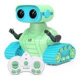 Robot Toy Allcele Rc Recarregável Para Crianças Com Música E Led