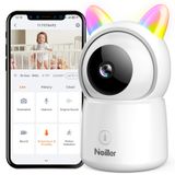 Monitor De Bebê Noiller De Vídeo 1080p De 4,3 Polegadas Com Controle Wifi