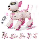 Robot Dog Toy Flybakiz Programável Para Crianças Com Controle De Voz