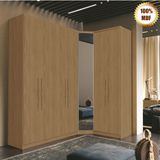 Guarda-roupa Modulado 3 Peças Decor Freijó