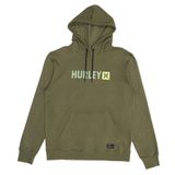 Moletom Canguru Hurley Square Verde