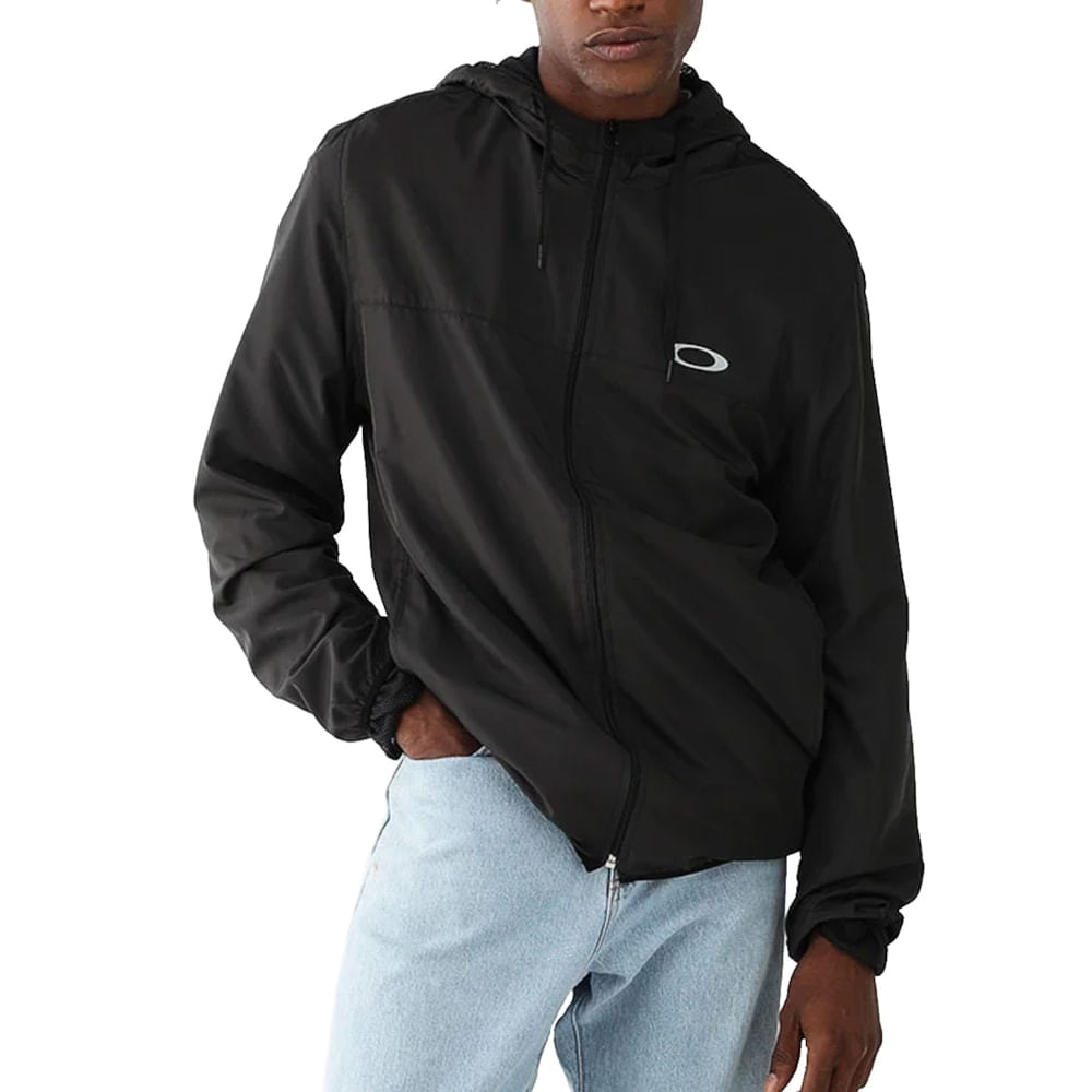 Jaqueta Corta Vento Oakley Windbreaker Ii Blackout
