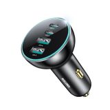 Carregador De Carro Rocoren 70w Usb C Pd 35w E Qc3.0 30w 4 Portas
