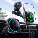 Carregador De Montagem Em Carro Chgeek 15w Magsafe Para Iphone Com Refrigeração