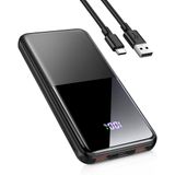 Carregador Portátil Power Bank Doubc 10000mah 22,5 W Pd 3.0 Qc 4.0