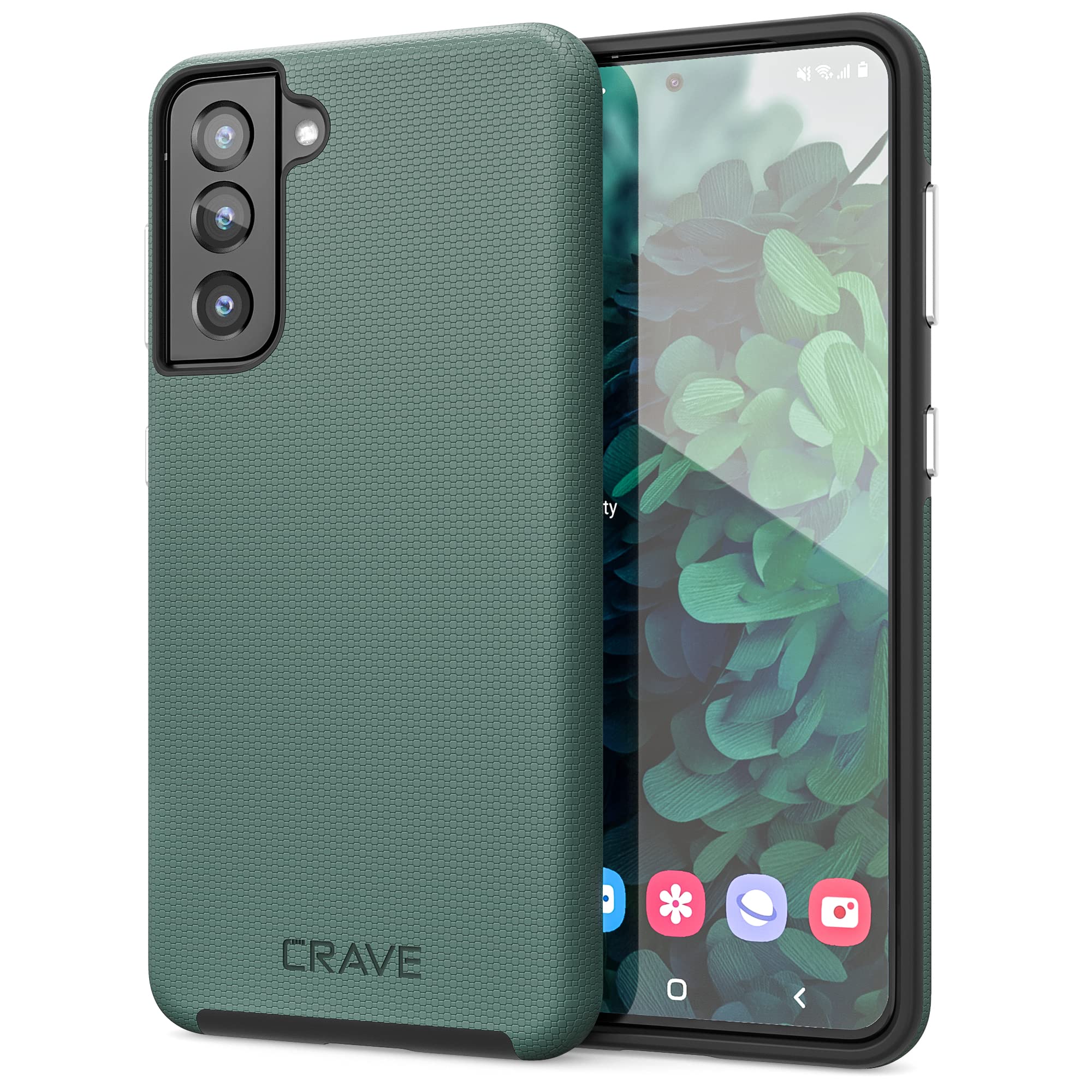 Capa De Telefone Crave Dual Guard Para Samsung Galaxy S21 5g De 6,2 Polegadas