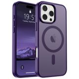 Capa De Telefone Supfine Magnetic Para Iphone 16 Pro Max Roxa Escura