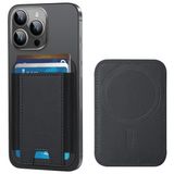 Carteira Magnética Hiwe Para Iphone 16/15/14/13/12 Com 7 Cartões Pretos