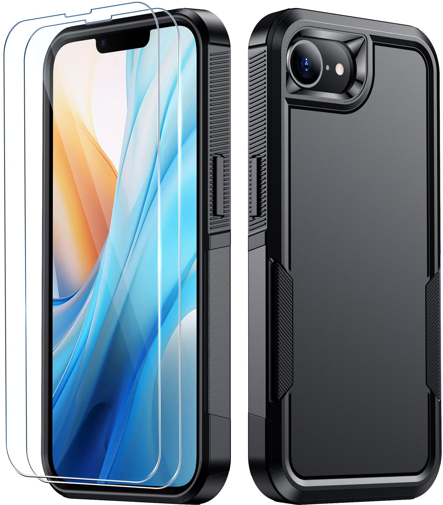 Capa De Telefone Spidercase Para Iphone 16e 2025 Com Protetor De Tela