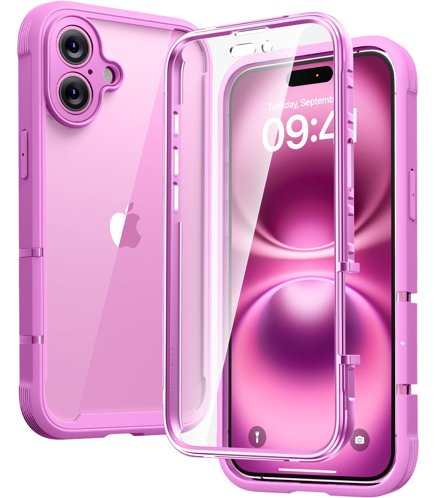 Capa De Celular Diaclara Projetada Para Iphone 16 Plus De 6,7"