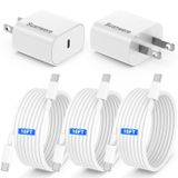 Carregador Block Susnwere Usb C Genuíno De 20 W Para Iphone 15/16