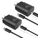 Carregador Qentry Type C 25w De Carregamento Rápido Para Samsung Galaxy