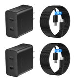 Carregador Samsung 45w Super Fast Usb-c Para Galaxy S25 Com Cabo