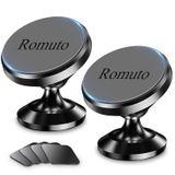Suporte Magnético De Telefone Romuto Para Painel De Carro, Pacote Com 2