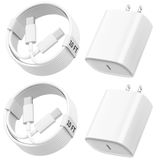 Carregador Ubearkk 20w Usb C Para Iphone 15/16 Com Cabo De 10 Pés