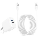Carregador Sunrson 20w Dual Port Fast Para Ipad 9ª 8ª 7ª Geração