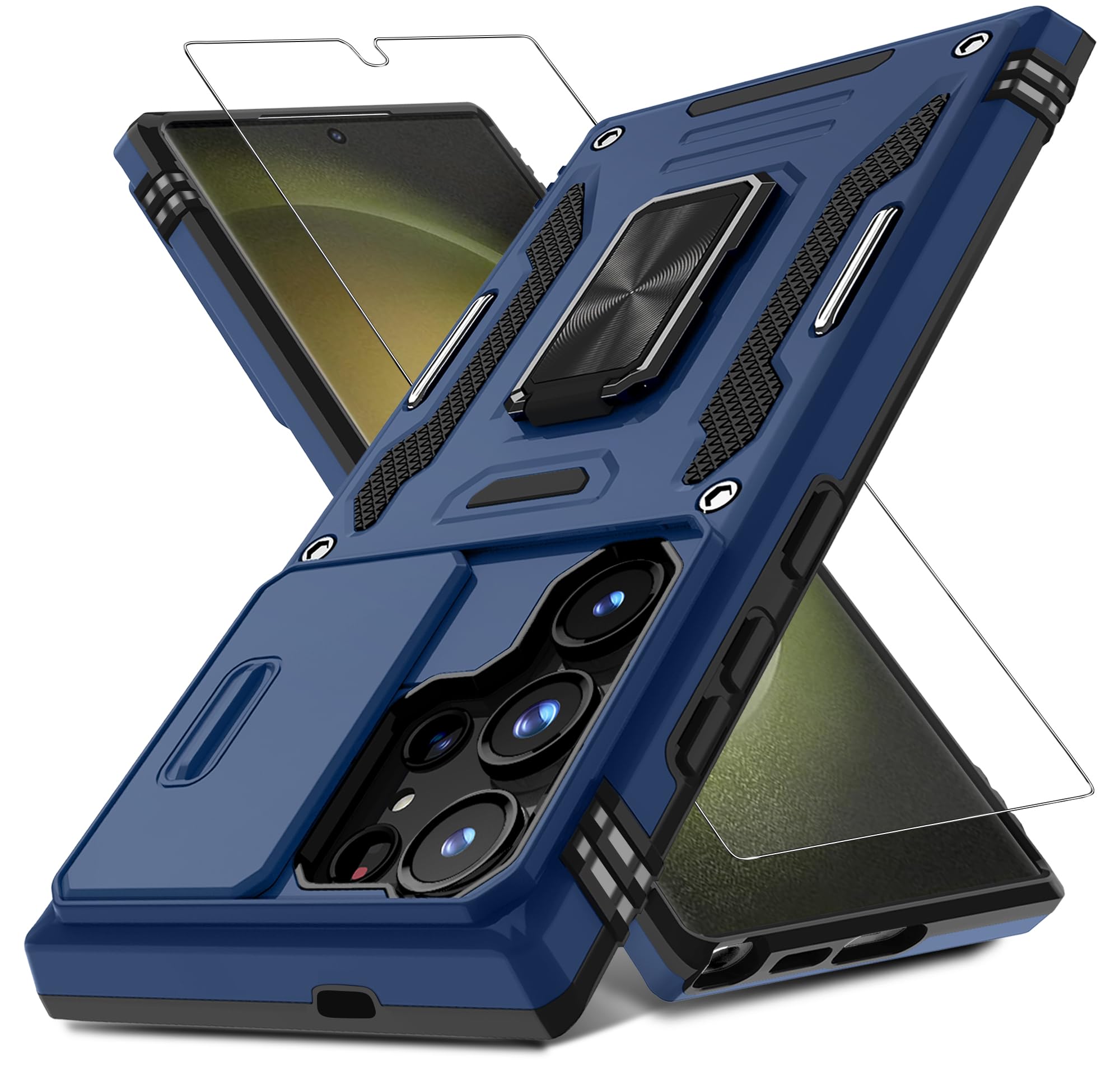 Capa De Telefone Deerlamn Para Samsung Galaxy S25 Ultra Com Tela